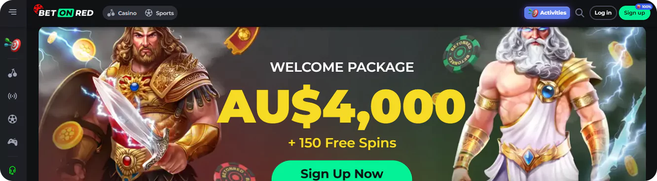 About BetOnRed Casino with payments via Google Pay