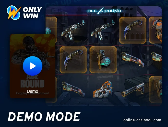 Demo mode to play pokies at Onlywin casino