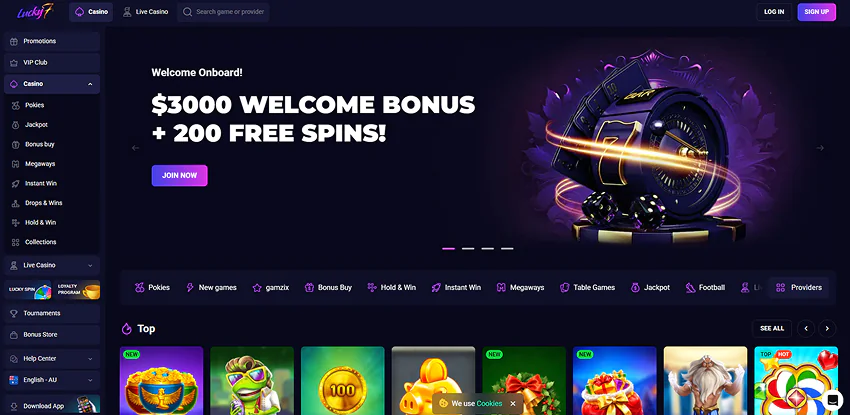 Lucky7even casino review for players from Australia