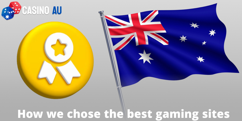 Information about the way we are choosing the best online casinos in Australia